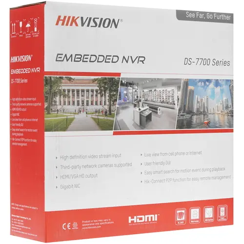 Hikvision DS-7716NI-I4(B) 16-ти канальный IP-видеорегистратор 