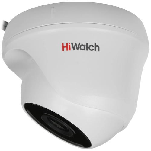 HiWatch DS-T133 Купольная HD-TVI видеокамера 1Мп с EXIR-подсветкой до 20 м (2.8 мм)