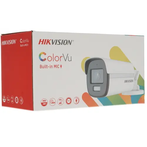 Hikvision DS-2CE10DF3T-FS уличная компактная цилиндрическая HD-TVI камера (2.8 мм)