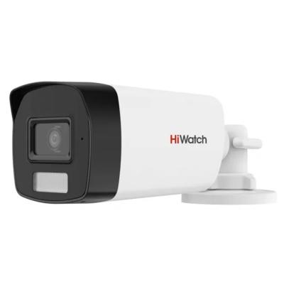 HiWatch DS-T520A 5Мп цилиндрическая HD-TVI камера с гибридной подсветкой EXIR/LED до 30/20м (6 мм)