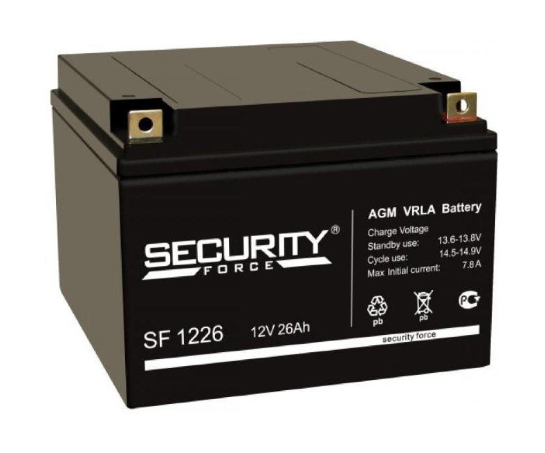 Security Force SF 1226 аккумулятор 12 В, 26Ач