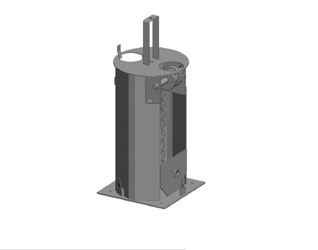 DoorHan DHCH-2PRO Каркас Chain-barrier(Master)-PRO