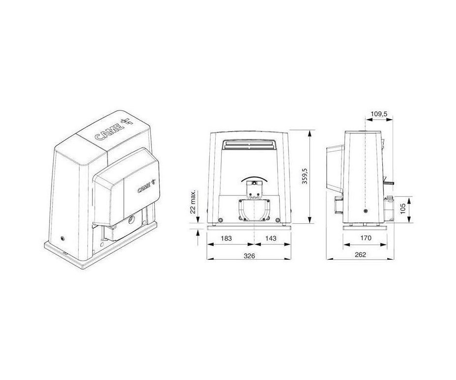 CAME BKS12AGS WI-FI CONNECT