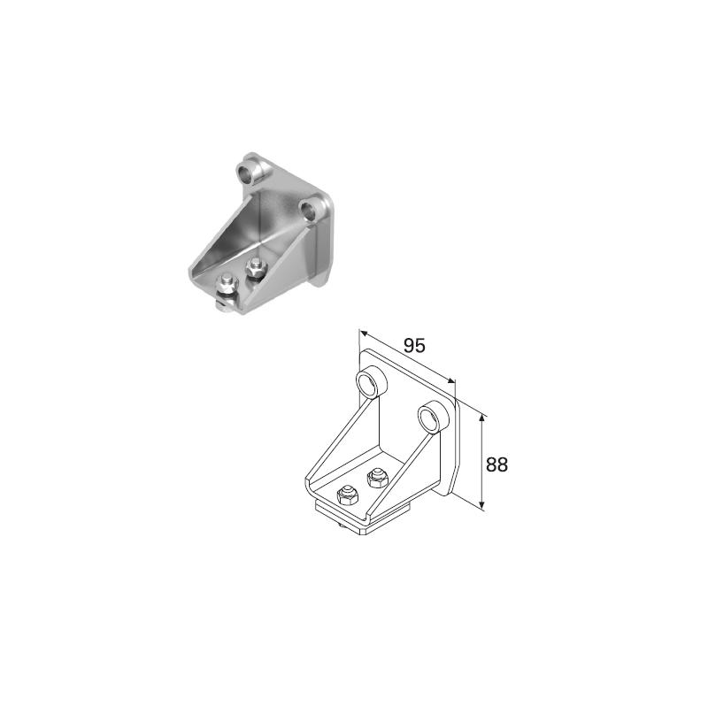 DoorHan DHS20150 Заглушка задняя для балки 95х88х5