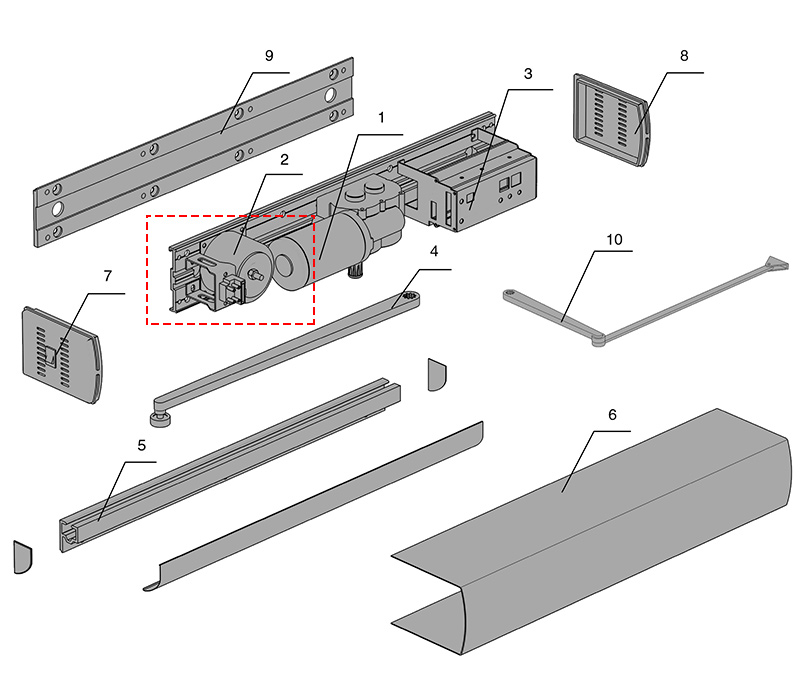 DoorHan AD-37 Трансформатор привода AD-SWING