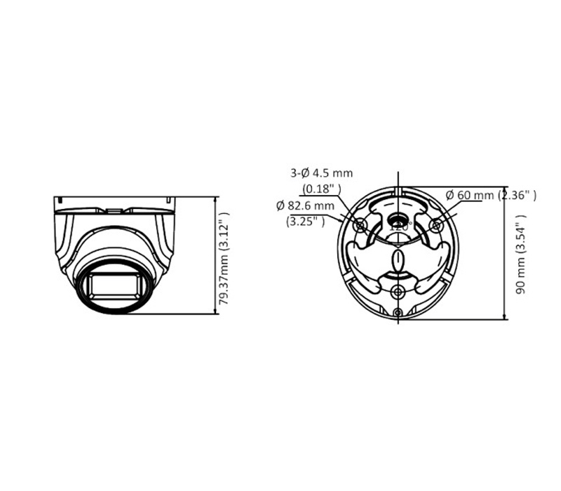 HiWatch DS-T803(B) 8Мп уличная HD-TVI камера с EXIR-подсветкой до 30м (2.8 mm)