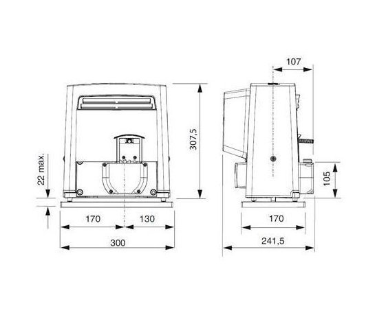 CAME BX704AGS WI-FI CONNECT