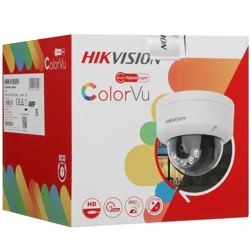 Hikvision DS-2CD2147G2H-LISU(4mm) 4Мп купольная IP-камера с Smart подсветкой до 30м