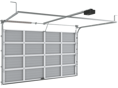 DoorHan RSD02-SLP Гаражные секционные ворота из стальных однослойных панелей с торсионным механизмом