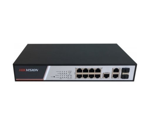 HikVision DS-3E2310P 8 портовый коммутатор c PoE