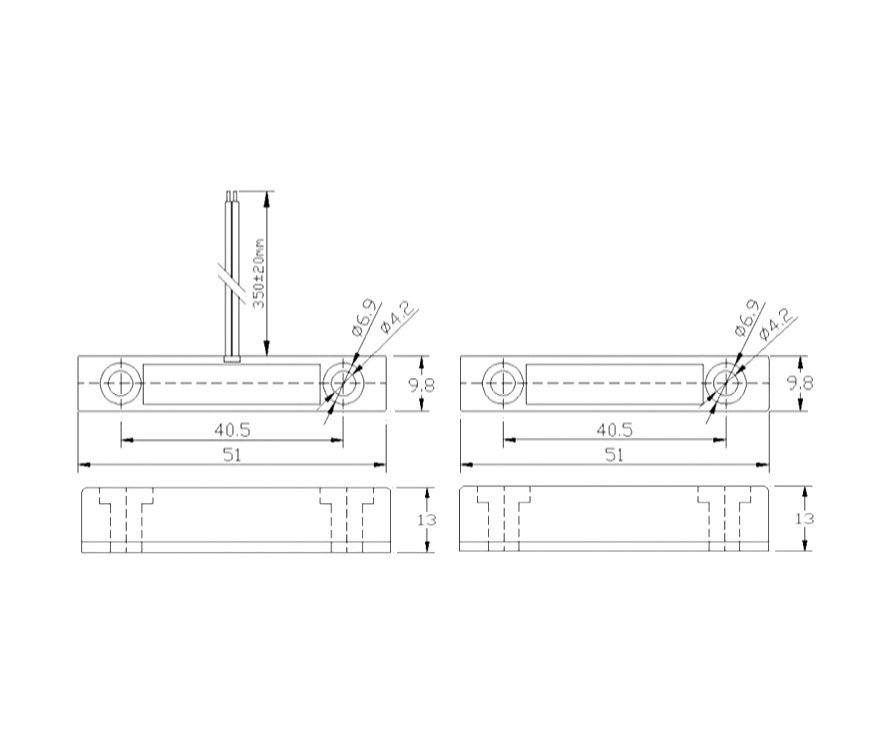 Smartec ST-DM122NO-BR магнитоконтактный датчик